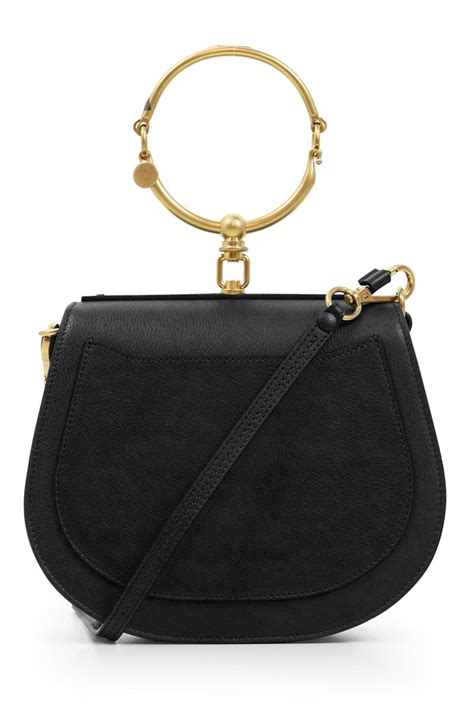 chloe nile medium black
